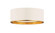 3 Light Flush Mount (276|2303F3-MW-RB)