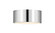 2 Light Flush Mount (276|2302F2-CH)