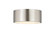 2 Light Flush Mount (276|2302F2-BN)
