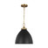 Wellfleet Medium Dome Pendant (7725|CP1291MBKBBS)