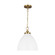 Wellfleet Medium Dome Pendant (7725|CP1291MWTBBS)