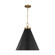 Wellfleet Large Cone Pendant (7725|CP1281MBKBBS)