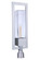 Perimeter 1 Light Large Outdoor Post Mount in Satin Aluminum (20|ZA4025-SA)