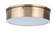 Fenn 1 Light 13'' LED Flushmount in Satin Brass (20|X6713-SB-LED)