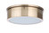 Fenn 1 Light 11'' LED Flushmount in Satin Brass (20|X6711-SB-LED)