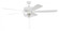 Super Pro 101 60'' 5-Blade Ceiling Fan in White w/ White/Washed Oak Blades (20|S101W5-60WWOK)