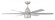 Quirk 54'' 6-Blade Indoor/Outdoor (Damp) Ceiling Fan in Titanium w/ Titanium Blades (20|QRK54TI6)