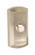 Surface Mount LED Lighted Push Button in Satin Brass (20|PB5012-SB)