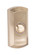 Surface Mount LED Lighted Push Button in Satin Brass (20|PB5012-SB)