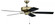 Pro Plus 52'' 5-Blade Ceiling Fan in Satin Brass w/ Black Walnut/Flat Black Blades (20|P52SB5-52BWNFB)