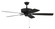 Pro Plus 52'' 5-Blade Ceiling Fan in Espresso w/ Espresso/Walnut Blades (20|P52ESP5-52ESPWLN)