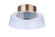 Centric 13.75'' LED Flushmount in Satin Brass (20|55182-SB-LED)
