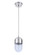 Pill 1 Light Mini Pendant in Brushed Polished Nickel (20|55091-BNK)