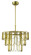 Melody 1 Light Pendant in Satin Brass (20|54992-SB)