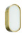 Melody 1 Light LED Wall Sconce in Satin Brass (20|54960-SB-LED)