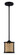 Malaya 1 Light Mini Pendant in Aged Bronze Brushed (20|54591-ABZ)