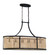 Malaya 6 Light Island in Aged Bronze Brushed (20|54576-ABZ)
