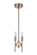 Larrson 2 Light Mini Pendant in Satin Brass (20|54392-SB)