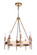 Larrson 8 Light Chandelier in Satin Brass (20|54328-SB)