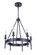 Larrson 6 Light Chandelier in Flat Black (20|54326-FB)