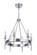 Larrson 6 Light Chandelier in Brushed Polished Nickel (20|54326-BNK)