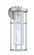 Encompass 1 Light Medium Outdoor Wall Lantern in Satin Aluminum (20|ZA4214-SA)