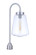 Laclede 1 Light Large Outdoor Post Mount in Satin Aluminum (20|ZA3825-SA)