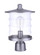Canon 1 Light Outdoor Post Mount in Satin Aluminum (20|ZA3625-SA)