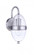 Sivo 1 Light Small Outdoor Wall Lantern in Satin Aluminum (20|ZA3504-SA)