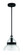 Smyth 1 Light Mini Pendant in Flat Black (20|P960FB1)