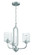 Collins 3 Light Chandelier in Brushed Polished Nickel (20|54223-BNK)