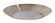Slim Line 1 Light 4'' LED Flushmount in Brushed Polished Nickel (6'' Overall Diameter) (20|X9006-BNK-LED)