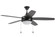 Phaze Energy Star 5 52'' 5-Blade Ceiling Fan in Flat Black w/ Flat Black/Greywood Blades (20|EPHA52FB5)