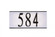 Surface Mount Address Plaque Number - 0 (20|AP-0-FB)