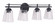 Drake 4 Light Vanity in Flat Black (20|19633FB4)