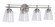 Drake 4 Light Vanity in Brushed Polished Nickel (20|19633BNK4)