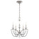 Priscilla 5 Light 120V Chandelier in Antique Silver with Dark Grey Pearl (168|BC7105N-48PDK)