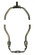 Heavy Duty Harp; Antique Brass Finish; 9'' Height; 1/8 IP Saddle; 1/4-27 Thread; 125 Carton (27|90/2267)