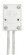 MR16 Porcelain Halogen Socket; GX5.3 Base; 12'' SF-1 200C Leads; 3/8'' Height; 7/8'' (27|90/475)