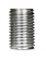1/4 IP Steel Nipple; Zinc Plated; 3/4'' Length; 1/2'' Wide (27|90/302)