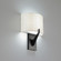 FITZGERALD 8IN FABRIC SCONCE 3000K 3CCT (16|WS-47108-30-BK)