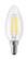 4.5 Watt; B11 LED; Clear; 350 Lumens; 4000K; European base; 120 Volt (27|S12116)