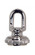 Screw Collar Loop; 1/4IP; Cast Brass; Nickel Finish (27|90/2613)