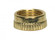 Knurled Nut For Switches; Brass For Rotary And Push (27|90/2583)
