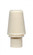White 1/8 IP Bushing; For 18/2 SVT Wire (27|80/2340)