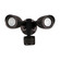 LED Security Light; Dual Head; Motion Sensor Included; Bronze Finish; 3000K (81|65/713)