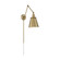 Bayard Swing Arm Lamp; Burnished Brass with Switch (81|60/7367)