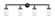 Dover - 4 Light - 43 inch - Black Antique Brass - Adjustable Bath Vanity Light (3442|215-BAB-G312-LED)