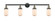 Dover - 4 Light - 43 inch - Black Antique Brass - Adjustable Bath Vanity Light (3442|215-BAB-G311-LED)
