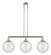 Beacon - 3 Light - 44 inch - Polished Nickel - Stem Hung - Adjustable Island Light (3442|213-PN-G204-12)